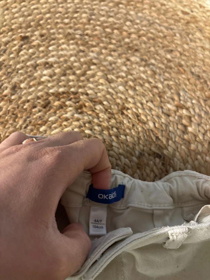 Jeans patte d’éléphant fille taille 4 ans - photo numéro 4