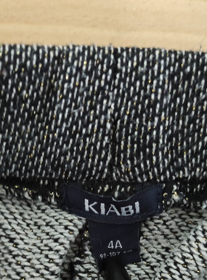 Pantalon gris chiné enfant 4 ans Kiabi - photo numéro 4