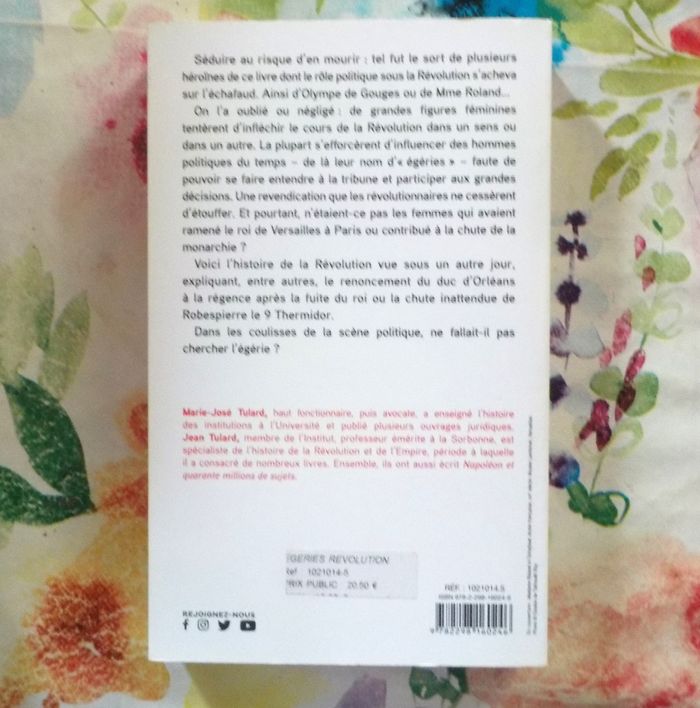 LES EGERIES DE LA REVOLUTION par Jean et Marie-José TULARD - photo numéro 3