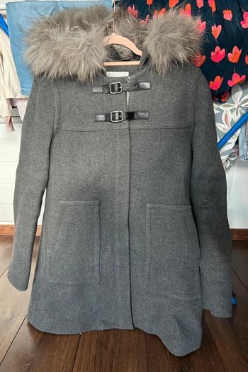 Manteau Claudie Pierlot T. 40 gris
