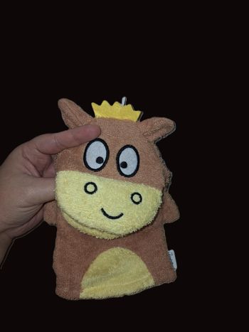 Gant de toilette marionnette enfant NEUF