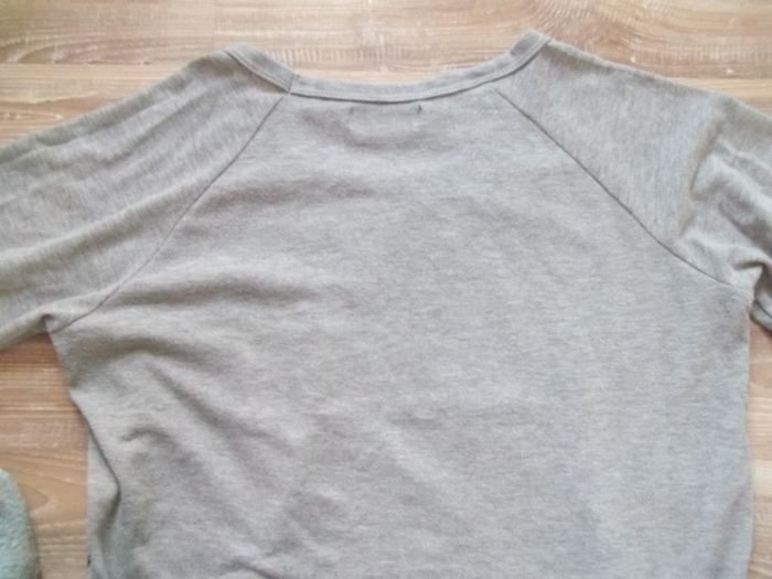 Sweat gris dentelle noire MustHave XL - photo numéro 5
