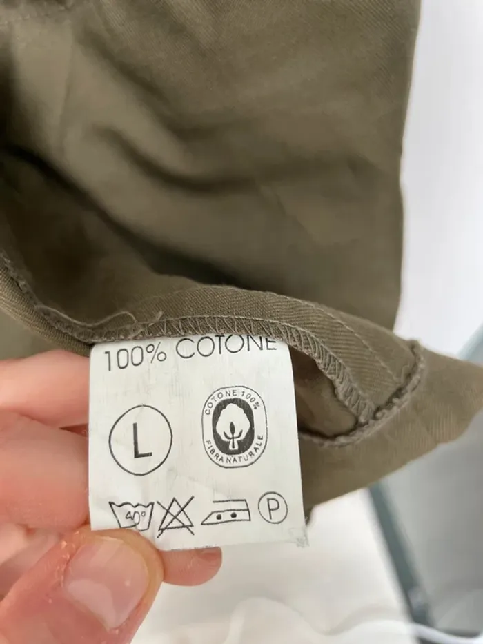 Military Marines Army Workwear Utility Vest Khaki Green Mens L - photo numéro 10