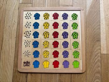 Montessori  jeux edufun  logique bois enfant 