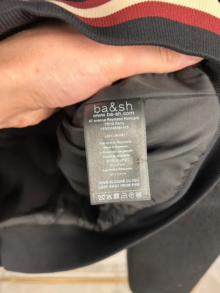 Bomber Ba&sh en laine T.1 / S neuf - photo numéro 5