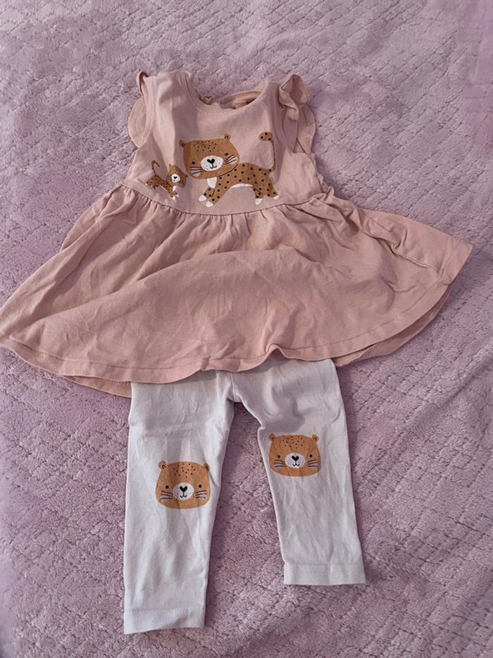 Robe avec legging bébé