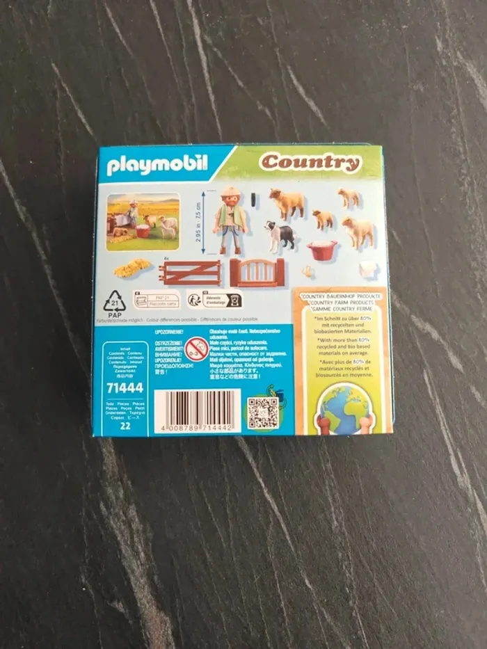 Playmobil country 71444 : berger avec ses moutons Neuf - photo numéro 2