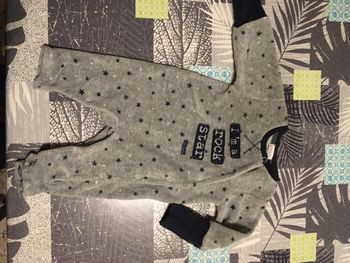 Pyjama velours 3 mois