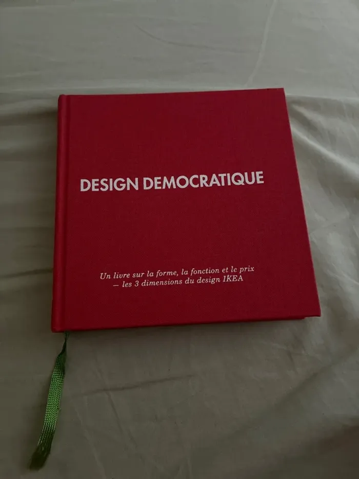 Livre IKEA design démocratique