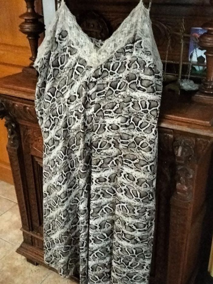 Robe longue grande taille