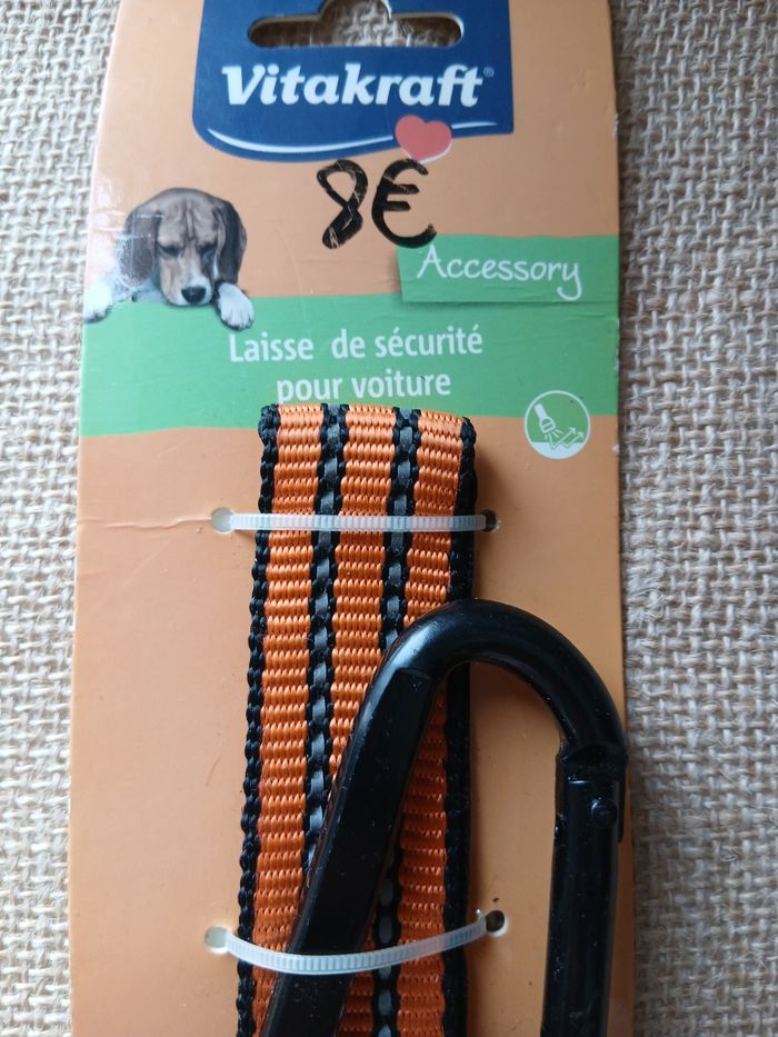 Laisse de sécurité pour voiture pour chien - photo numéro 2
