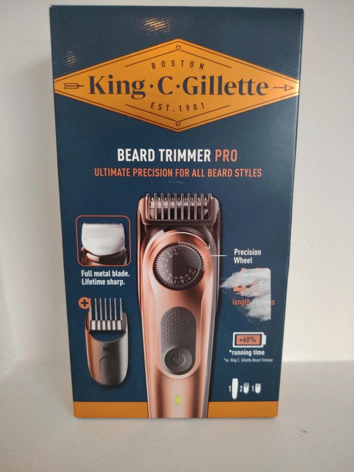 Tondeuse Beard Trimmer Pro King C Gillette