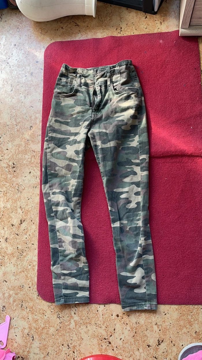 Jean camouflage taille 32