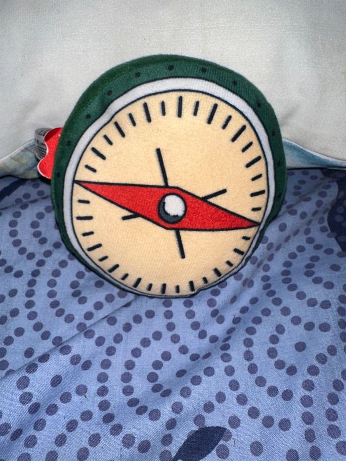 Peluche horloge
