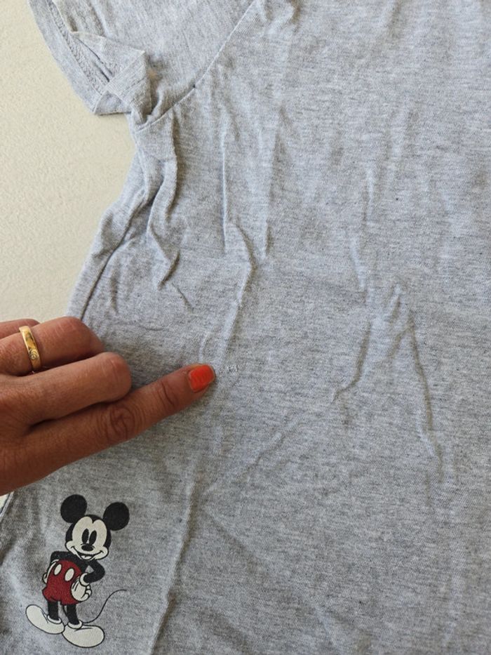 Tee-shirt manches courtes 4 ans Mickey - photo numéro 3