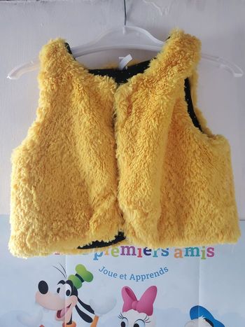 Gilet sans manches fille 36 mois