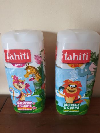 Lot de 2 gels douches Tahiti Kids
