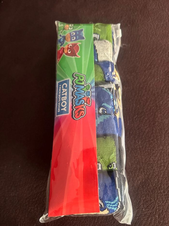 Lot de 7 paires de chaussettes PJMasks 27/30 - photo numéro 2
