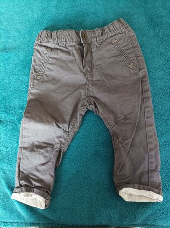 Pantalon doublé
