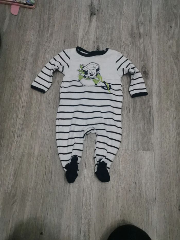 Grenouillère fine bébé Mickey Disney Orchestra