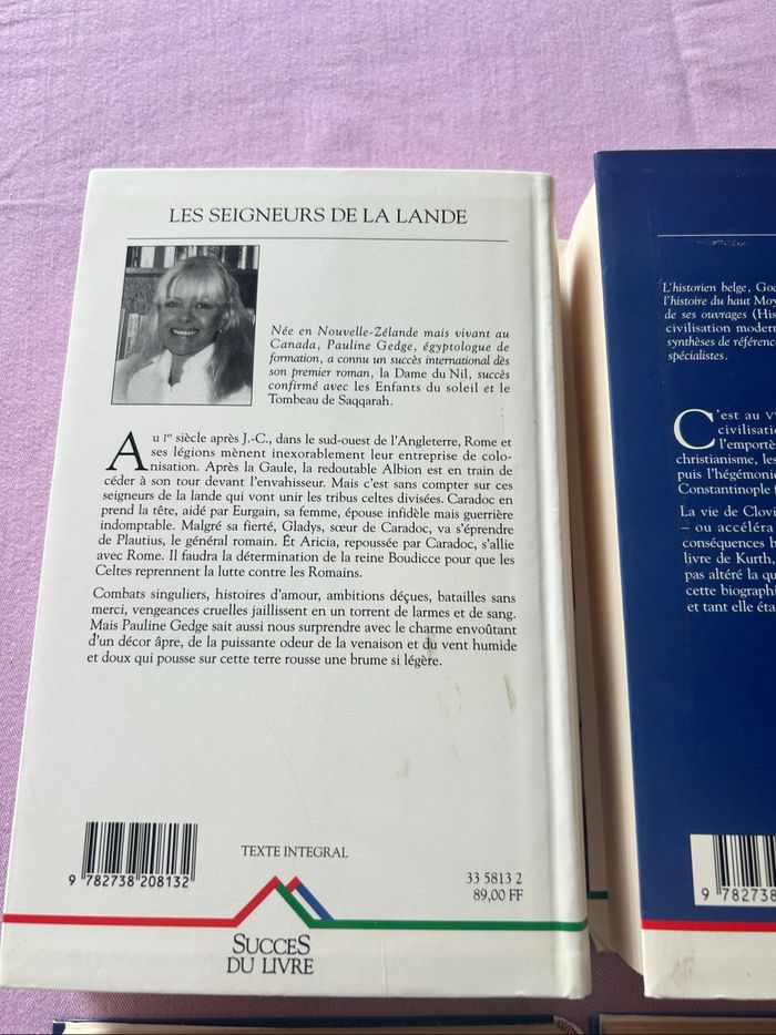 Lot 6 romans histoire auteurs divers - photo numéro 2