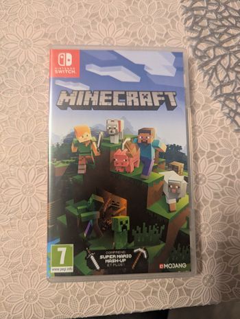Jeu Minecraft sur switch