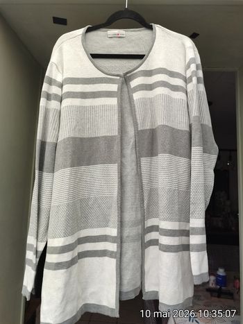 Magnifique Gilet Long / Cardigan Helena Vera - Taille 52