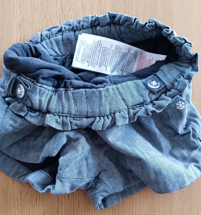 Short Sergent Major 18 mois 80 cm fille gris - photo numéro 5