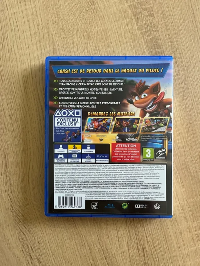 CTR Crash Team Racing Nitro Fueled PS4 - photo numéro 2