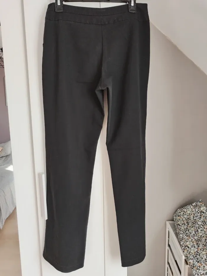 Pantalon jambes larges noir - photo numéro 2