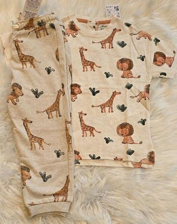 (Neufs non portés)🏷🥰💙 superbe  ensemble tee et pantalon 36mois garçon