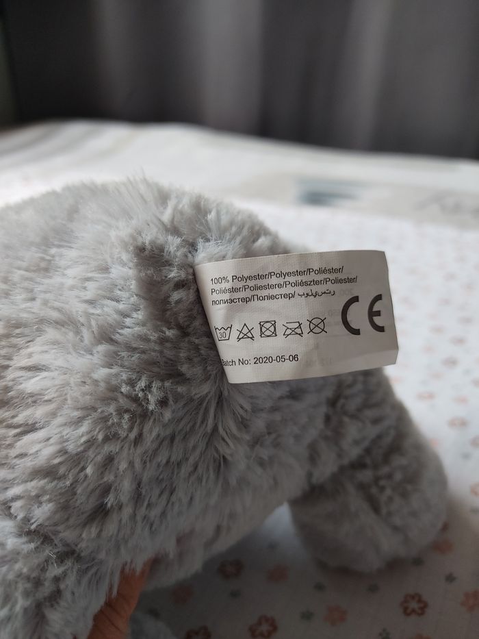 Ourson gris Auchan - Parfait état - photo numéro 7