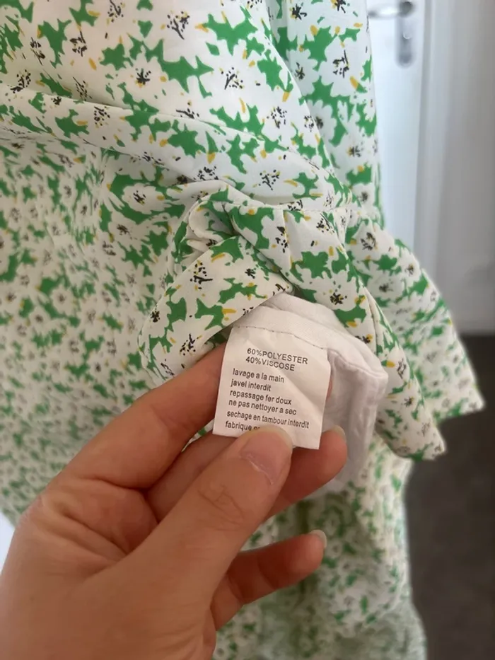 Robe vert estival en très bon état - photo numéro 8