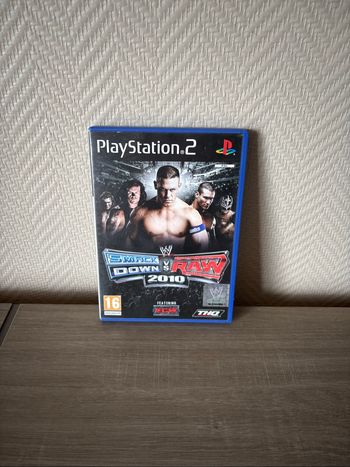 Boîtier Ps2 Smack Down VS Raw