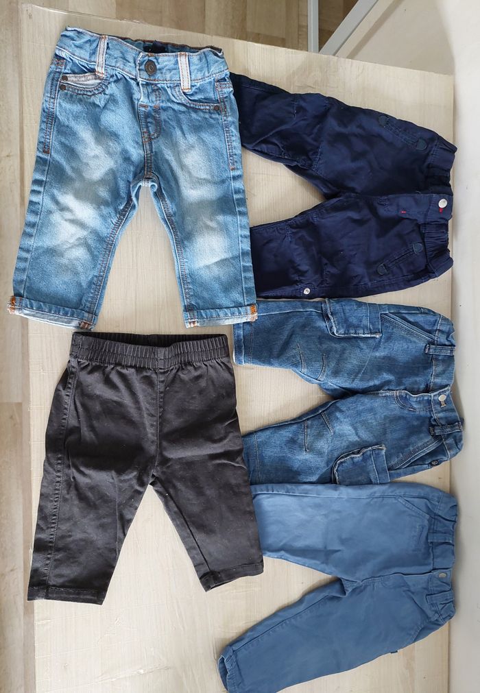 Lot  de 57 vêtements garçon 6mois - photo numéro 9