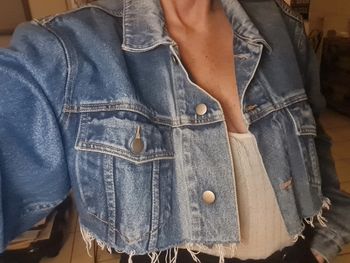 Veste en jean vintage croc 42 loose lorant