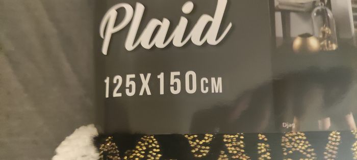 Plaid neuf