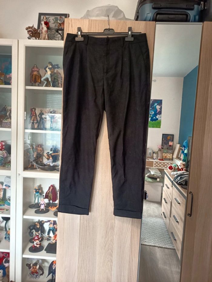 Pantalon habillé noir Gémo - Taille XXL 44 - photo numéro 2