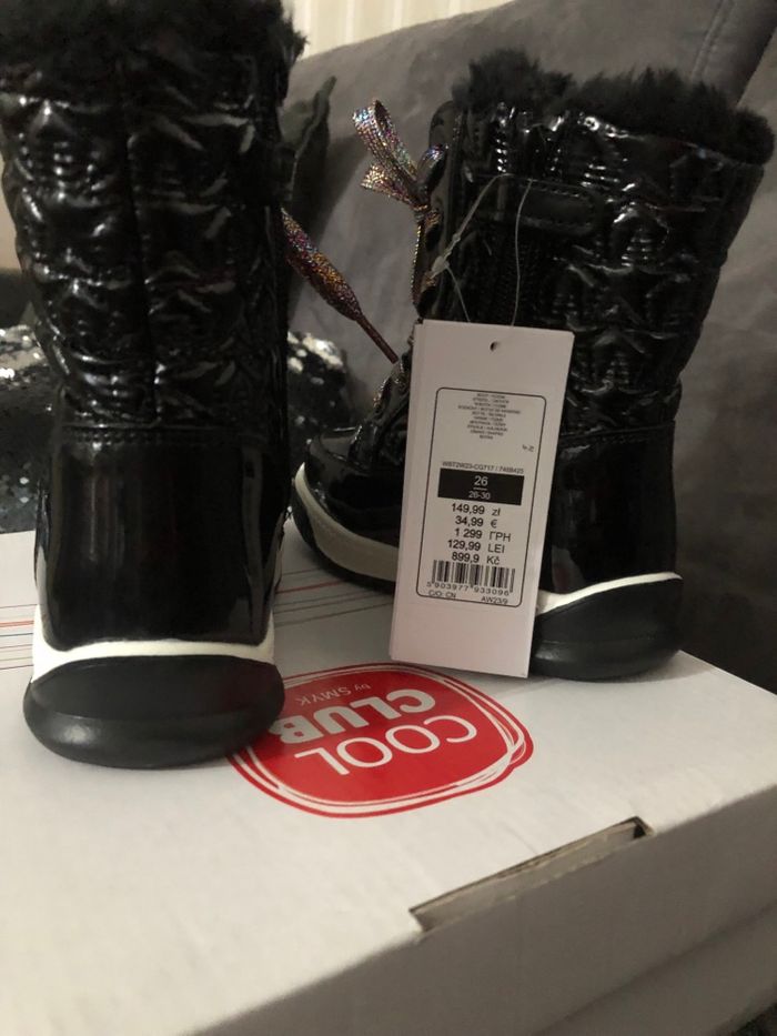 Bottines fille noire vernis - photo numéro 4