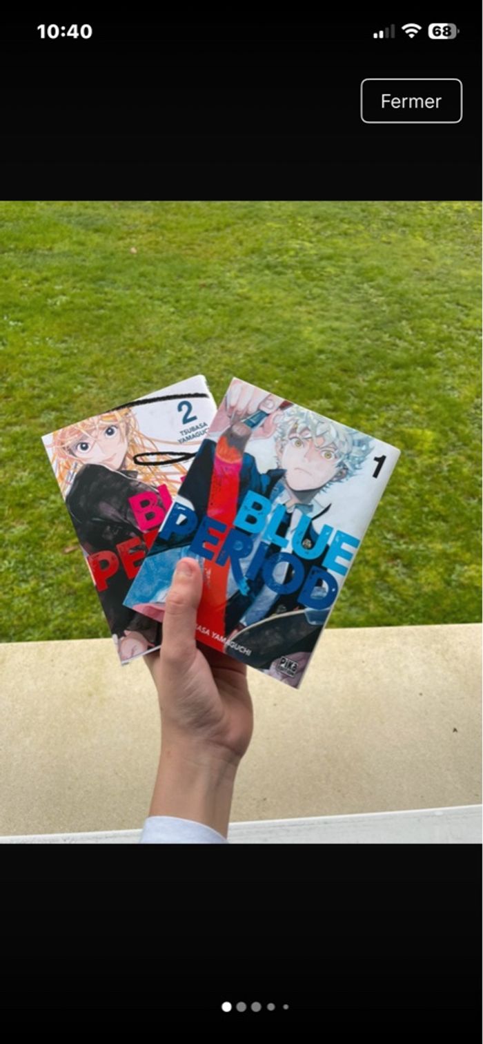 Blue périod mangas tome 1 et 2 - photo numéro 1