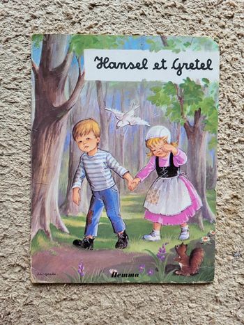 Livre enfant de 1985 Hansel et Gretel - Éditions Hemma