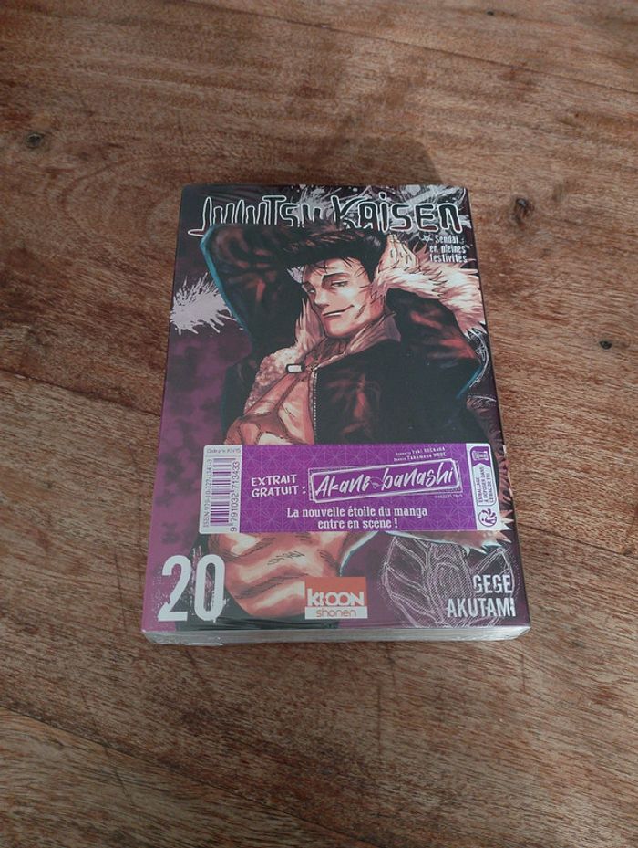 Jujutsu Kaisen tome 20 + extrait gratuit Akane Banashi