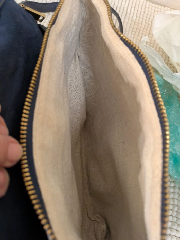 Sac 3 poches cuir et daim Parfois - photo numéro 5