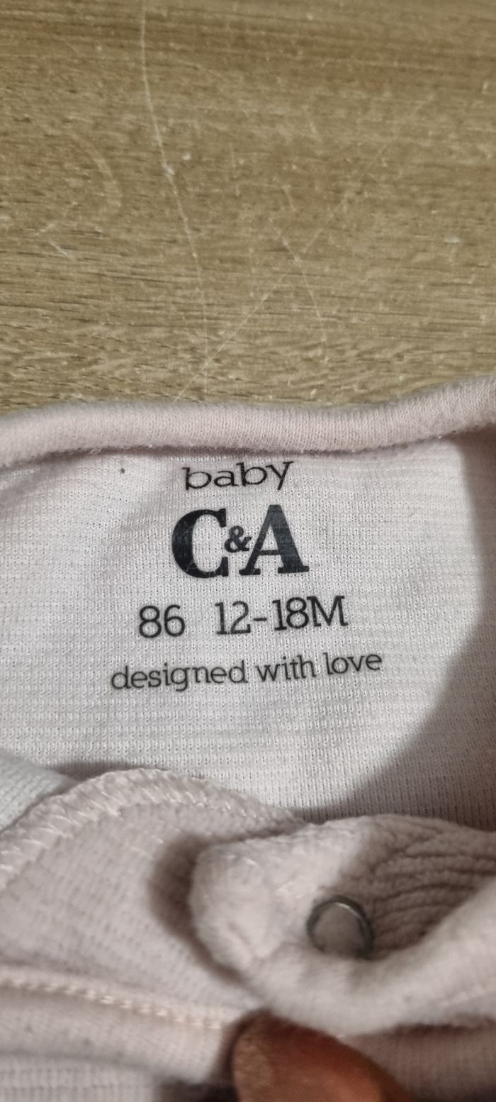 Pyjama velours C&A 24 mois 🦊 - photo numéro 4