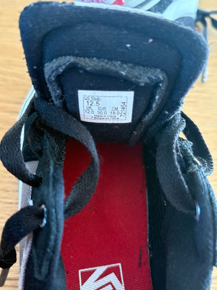 Vans Filmore noire et grise 30 - photo numéro 6