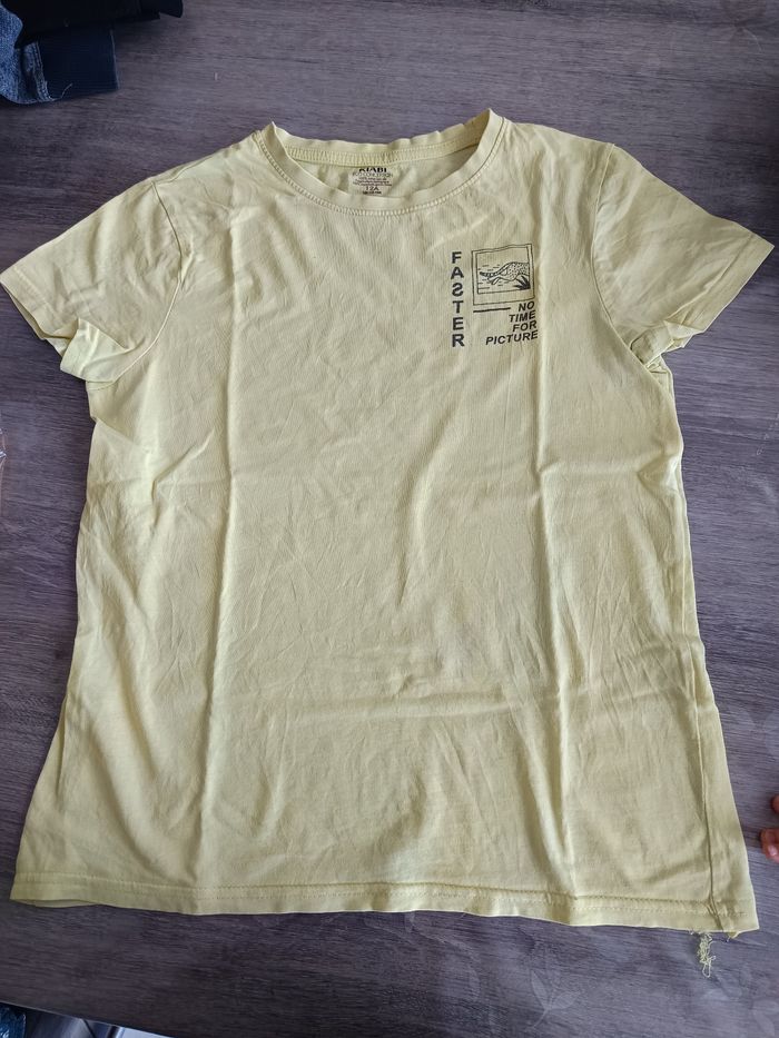 T shirt mc 12 ans garçon