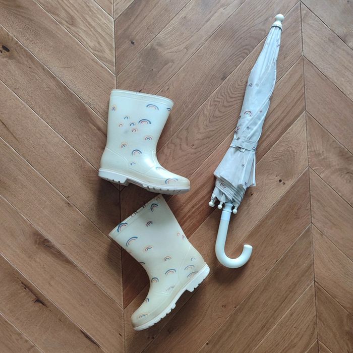 Lot bottes et parapluie