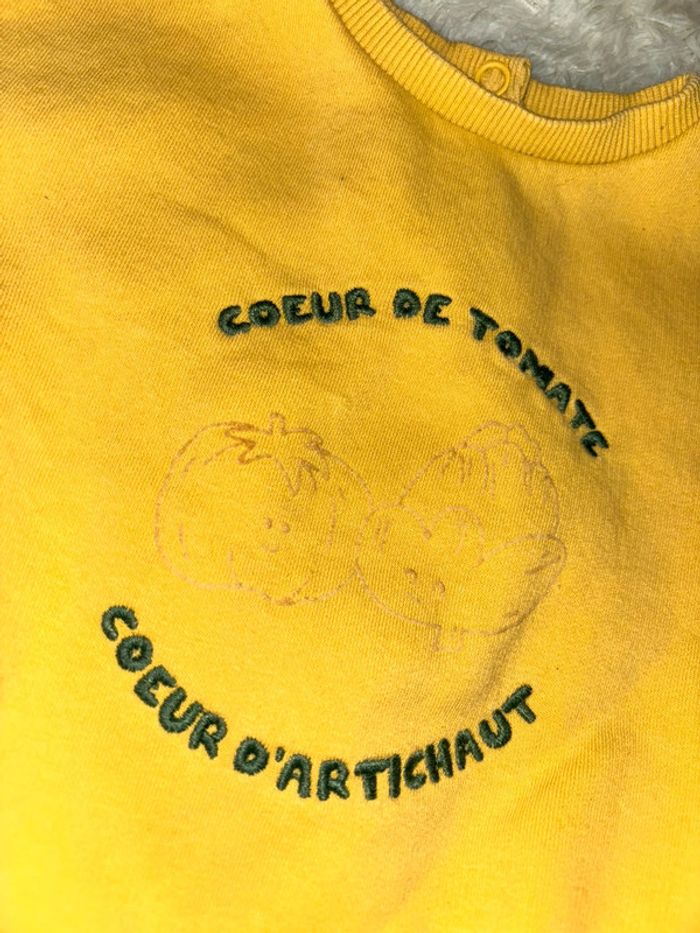 Sweat jaune - photo numéro 2
