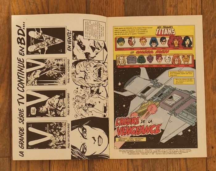 Ancienne petite bd les omega men n°9 Vintage - photo numéro 2