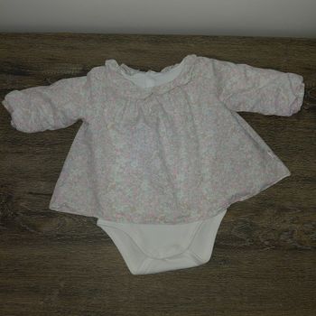 Jacadi - body guimpe liberty of London 3 mois
